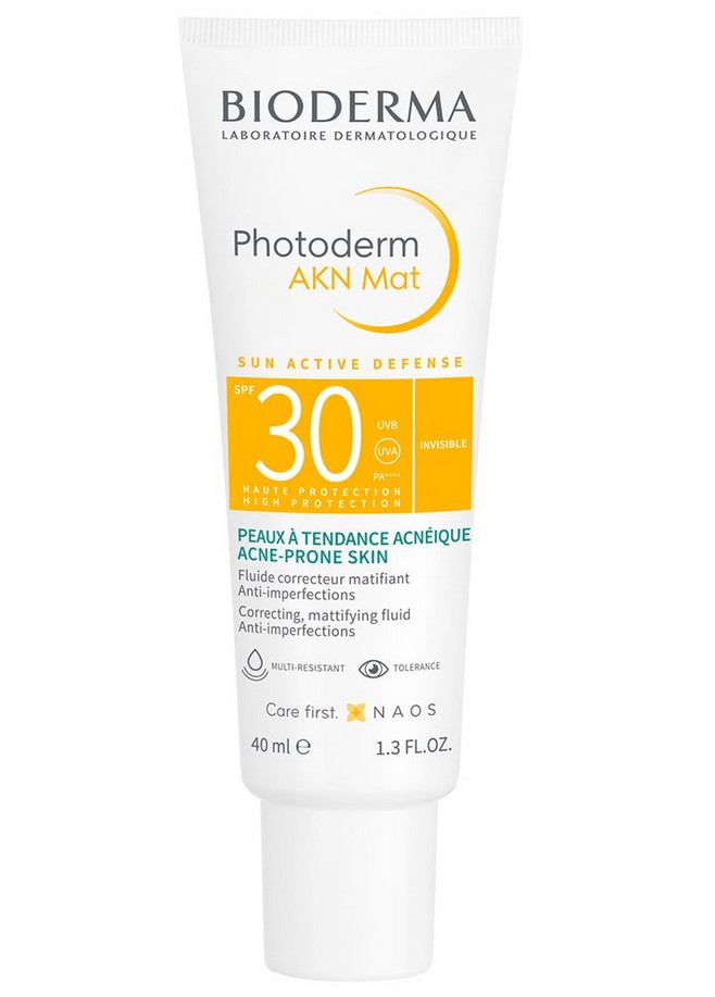 Bioderma Photoderm AKN Mat SPF 30 Fluide Solaire 40ml